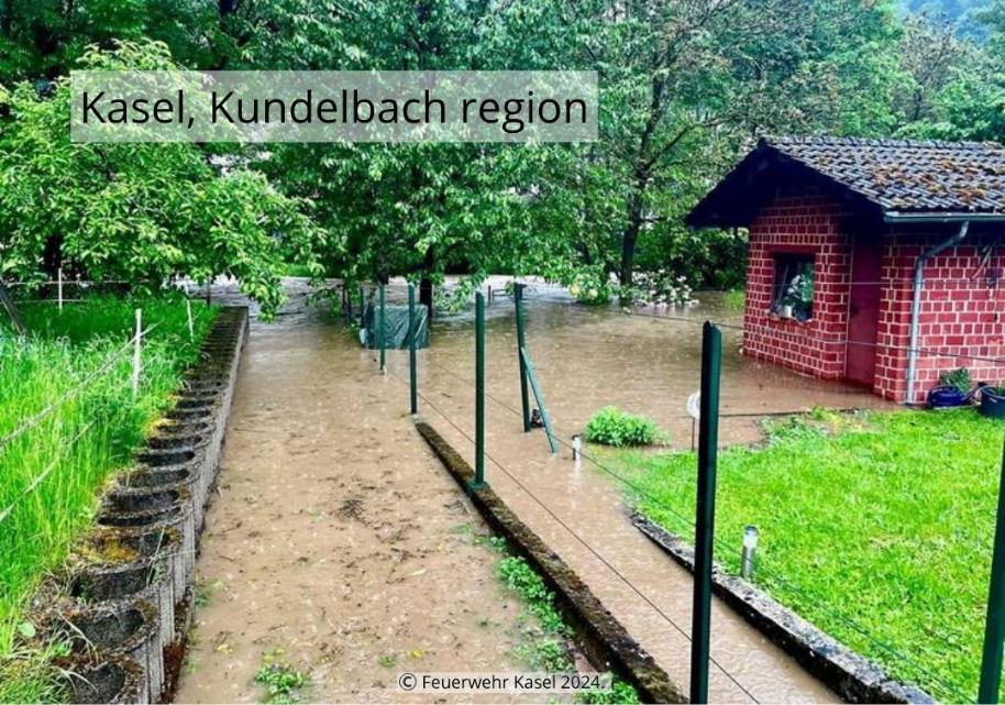Muddy Flood in Kasel in the Kundelbach Region