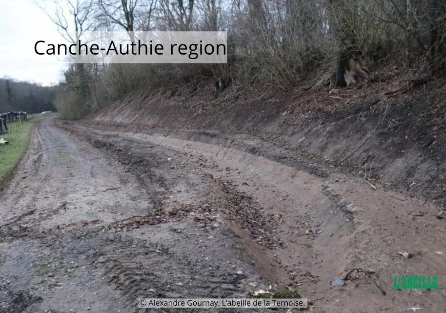 Muddy Flood in the Canche-Authie region, France